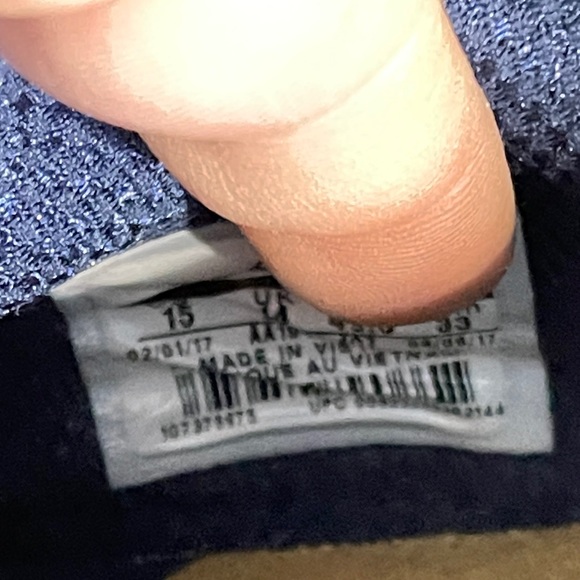 NIKE 15 LA Rams low top fan athletic shoes, navy/gold, logo NWOT - Picture 7 of 7